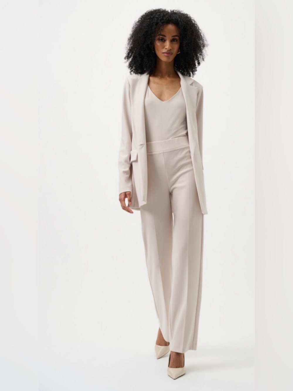 Flare High-waisted Trousers Style 153088